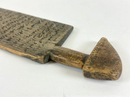 Antique Islam Quranic Writing Board Or Tablet, 19th Century photo for sale