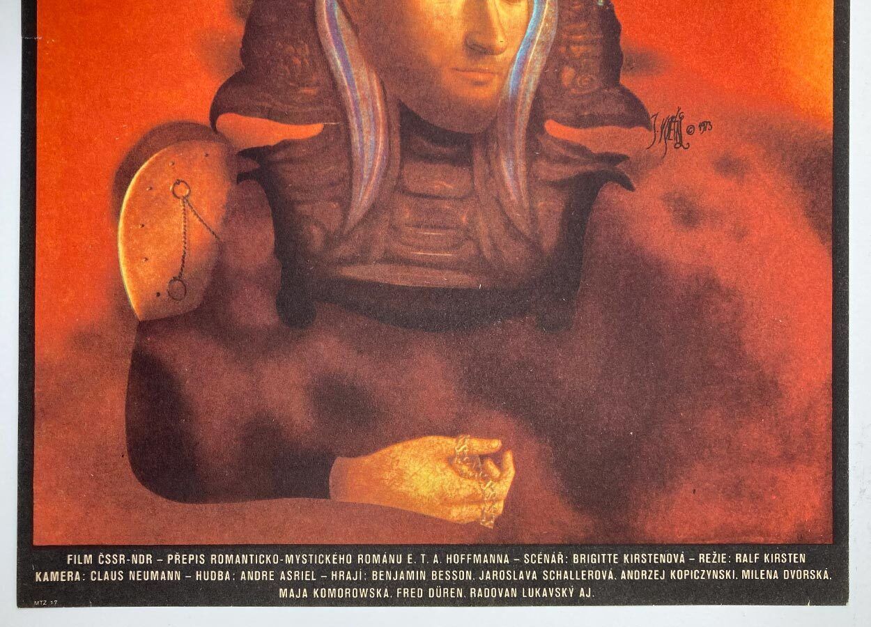 Original Movie Poster, The Elixirs Of The Devil, Josef Vyleťal, 1973 photo buy