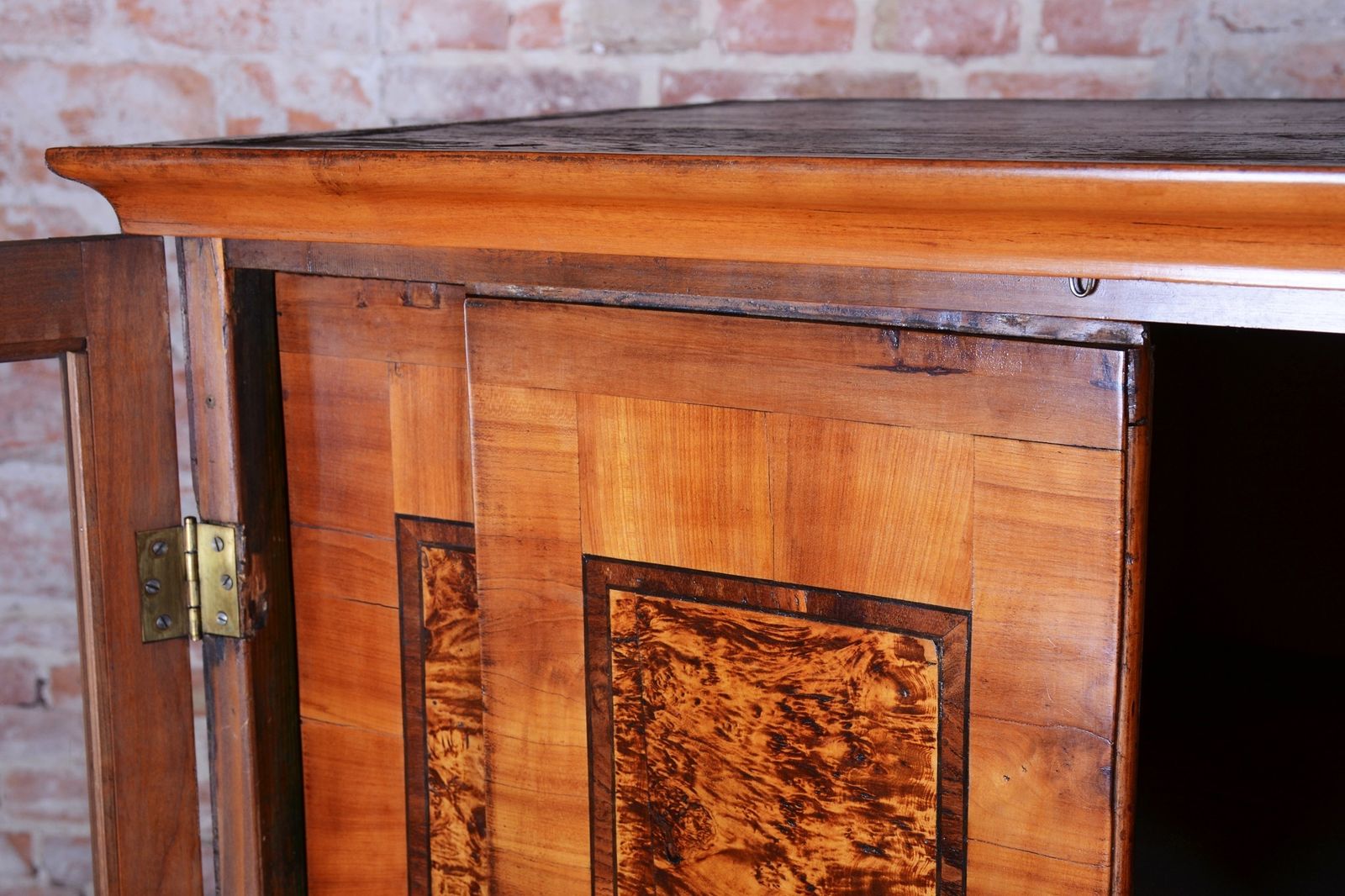 photo vinterior Restored Empire Sideboard, Cherry Wood, Revived Polish, Czech, 1790s