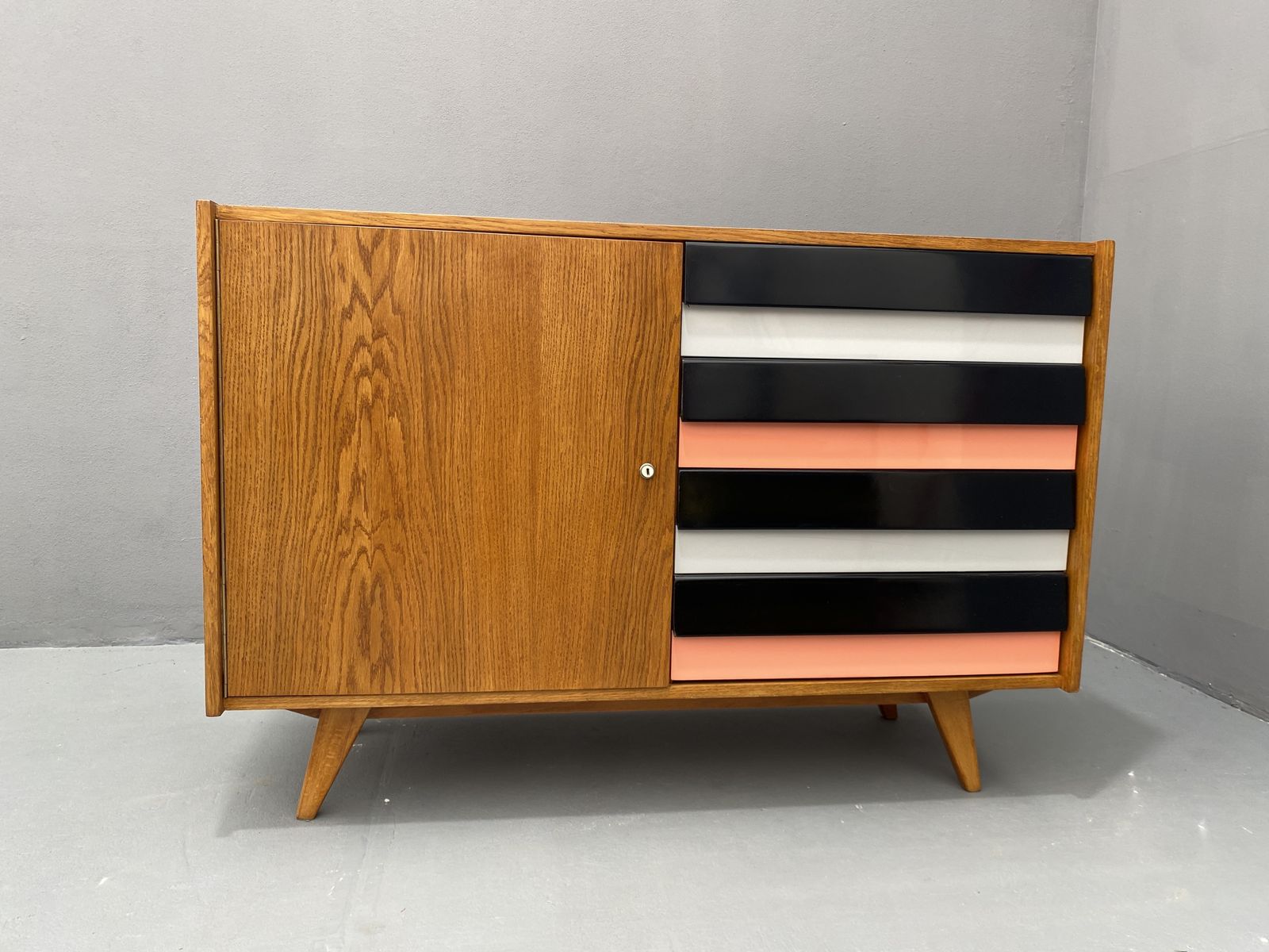 Mid Century Chest Of Drawers U 458 By Jiri Jiroutek, Czechoslovakia, 1960´S