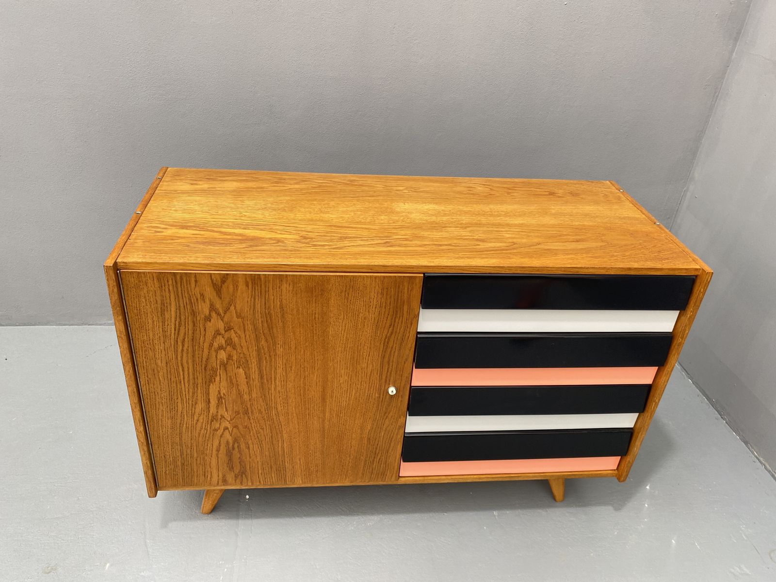 Mid Century Chest Of Drawers U 458 By Jiri Jiroutek, Czechoslovakia, 1960´S photo Furniture