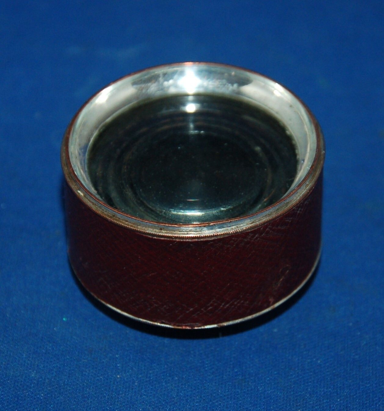 An Antique Six Draw Monocular, White Metal  Over Copper, Lenses Good photo vinterior