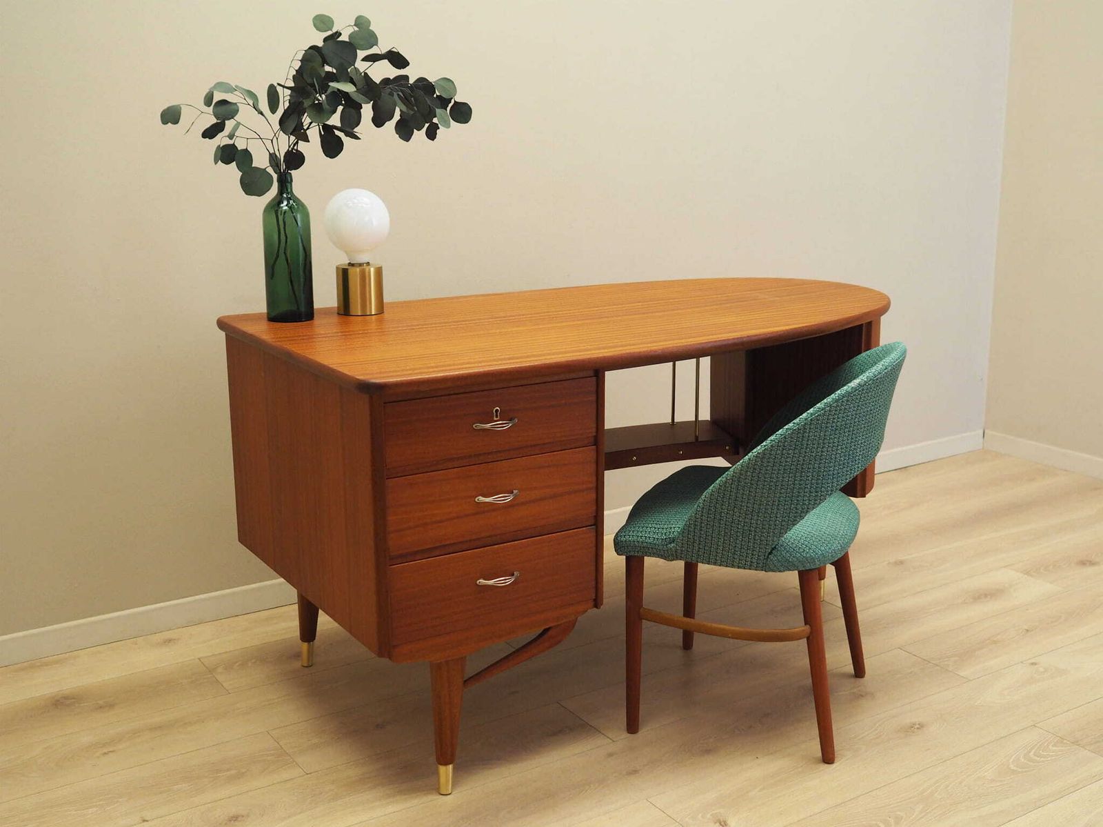 Mahogany Desk, Norwegian Design, 1960s, Production: Sola Møbler photo for sale
