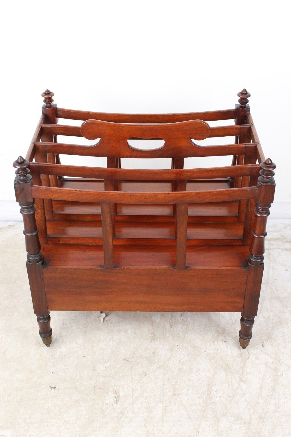 Georgian Mahogany Canterbury, 1800s photo Home Decor