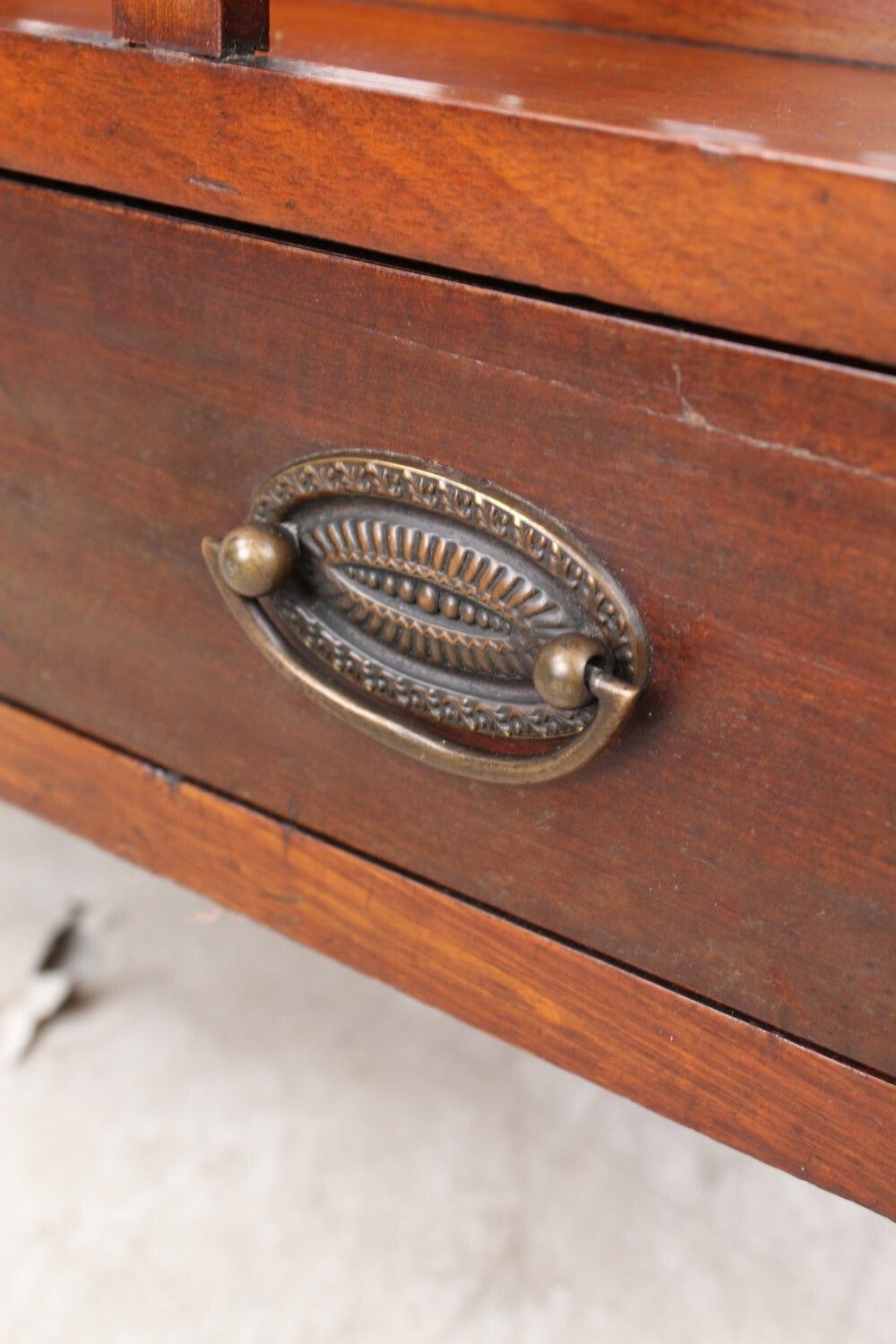 Georgian Mahogany Canterbury, 1800s photo vinterior