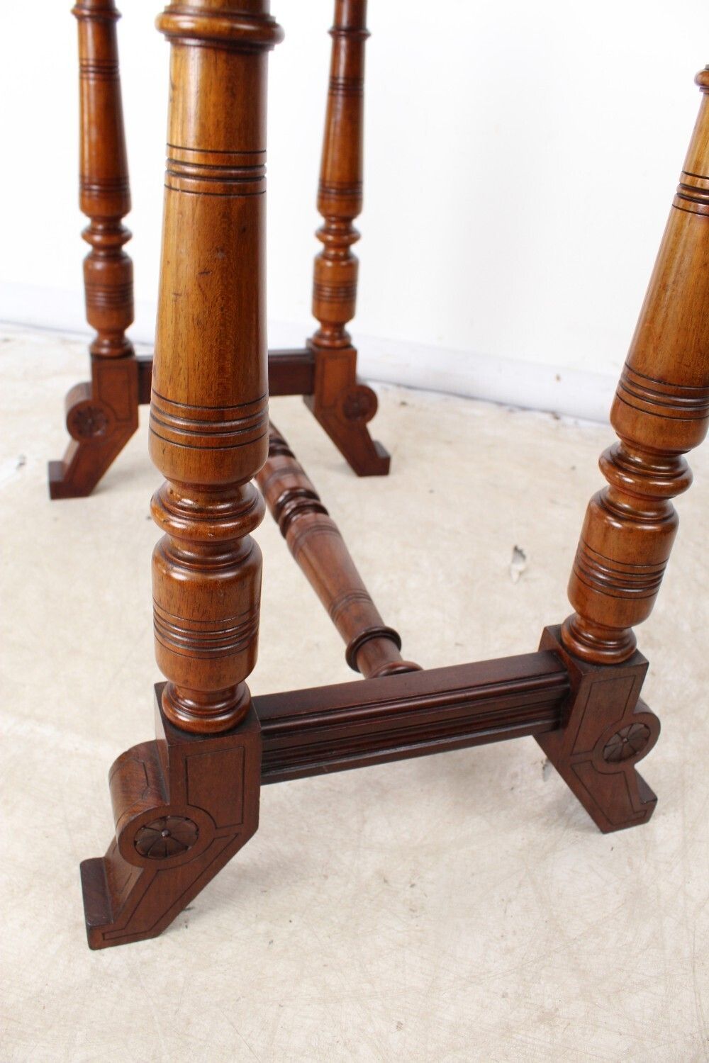 Small Victorian Aesthetic Movement Mahogany Side Table photo vinterior