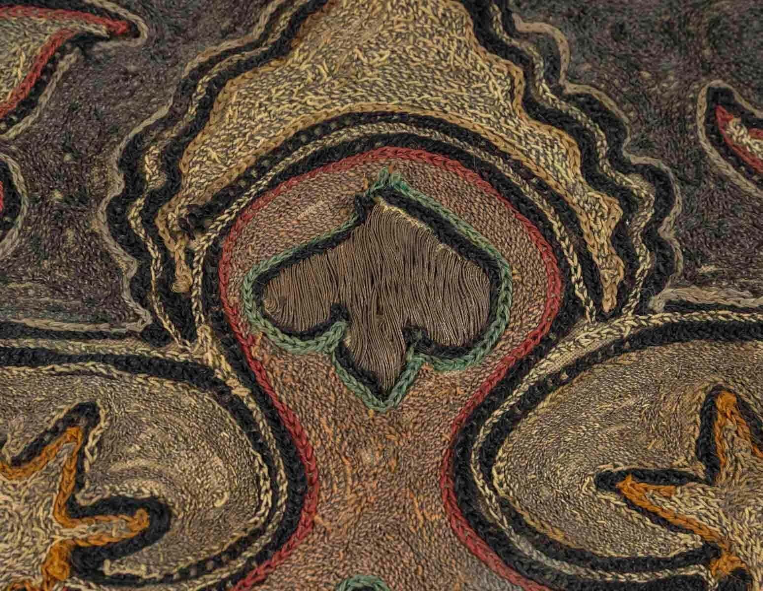 Orientalist Doily, Embroidered With Gold And Other Threads, Orientalist Art. photo for sale