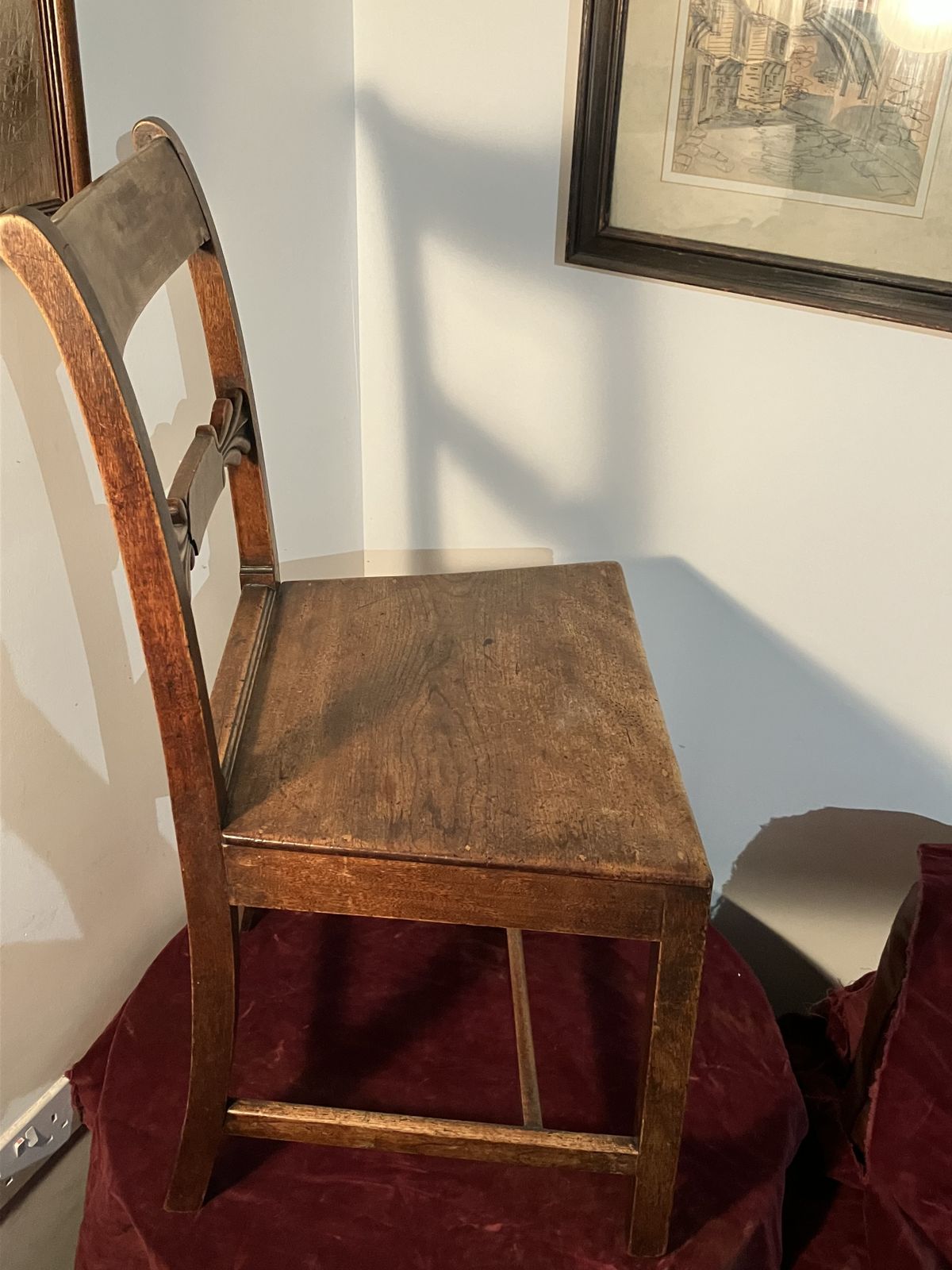 18th Century Oak And Elm English Antique Chair photo vinterior