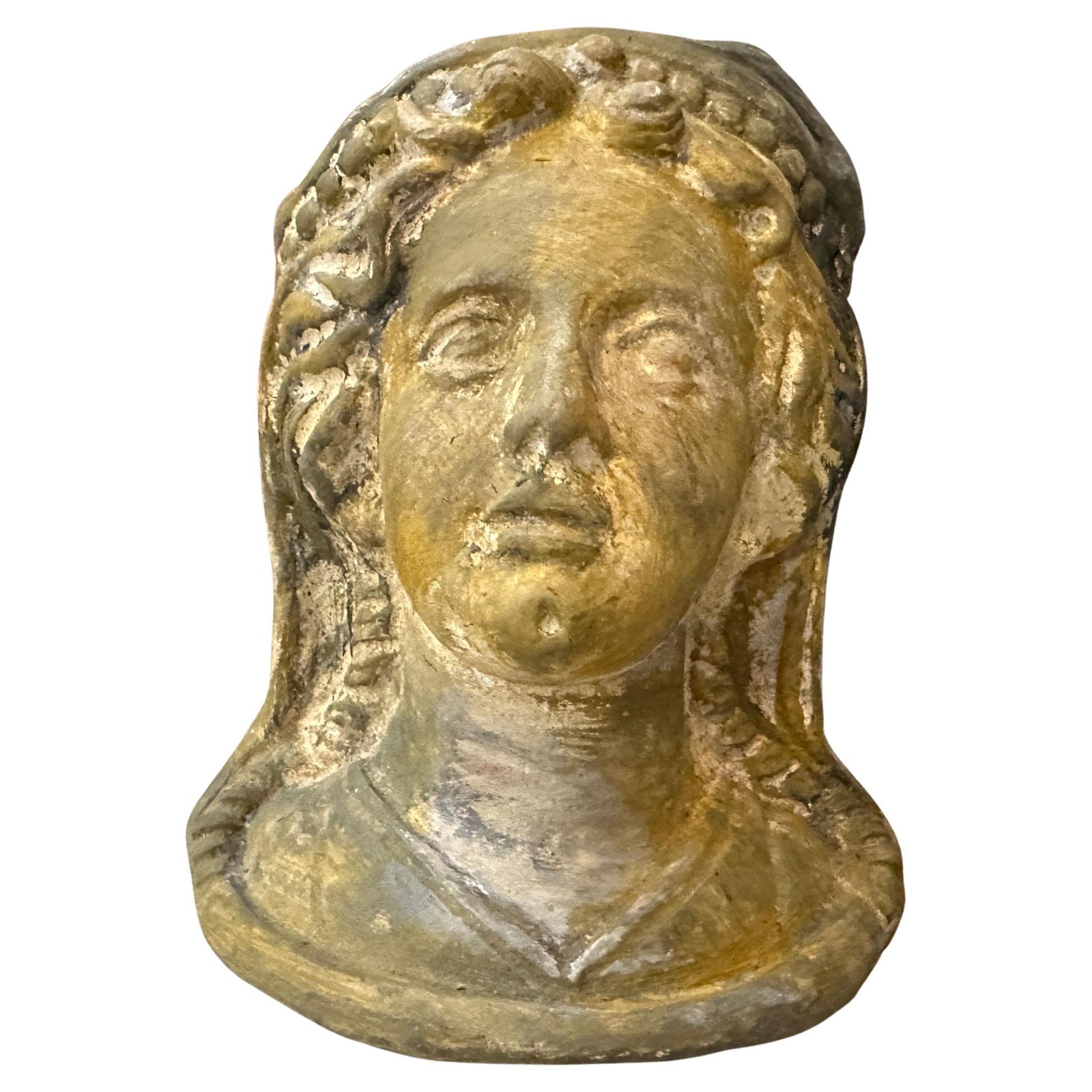 20th Century Neo Classical Hand Crafted Terracotta Sicilian Sculpture
