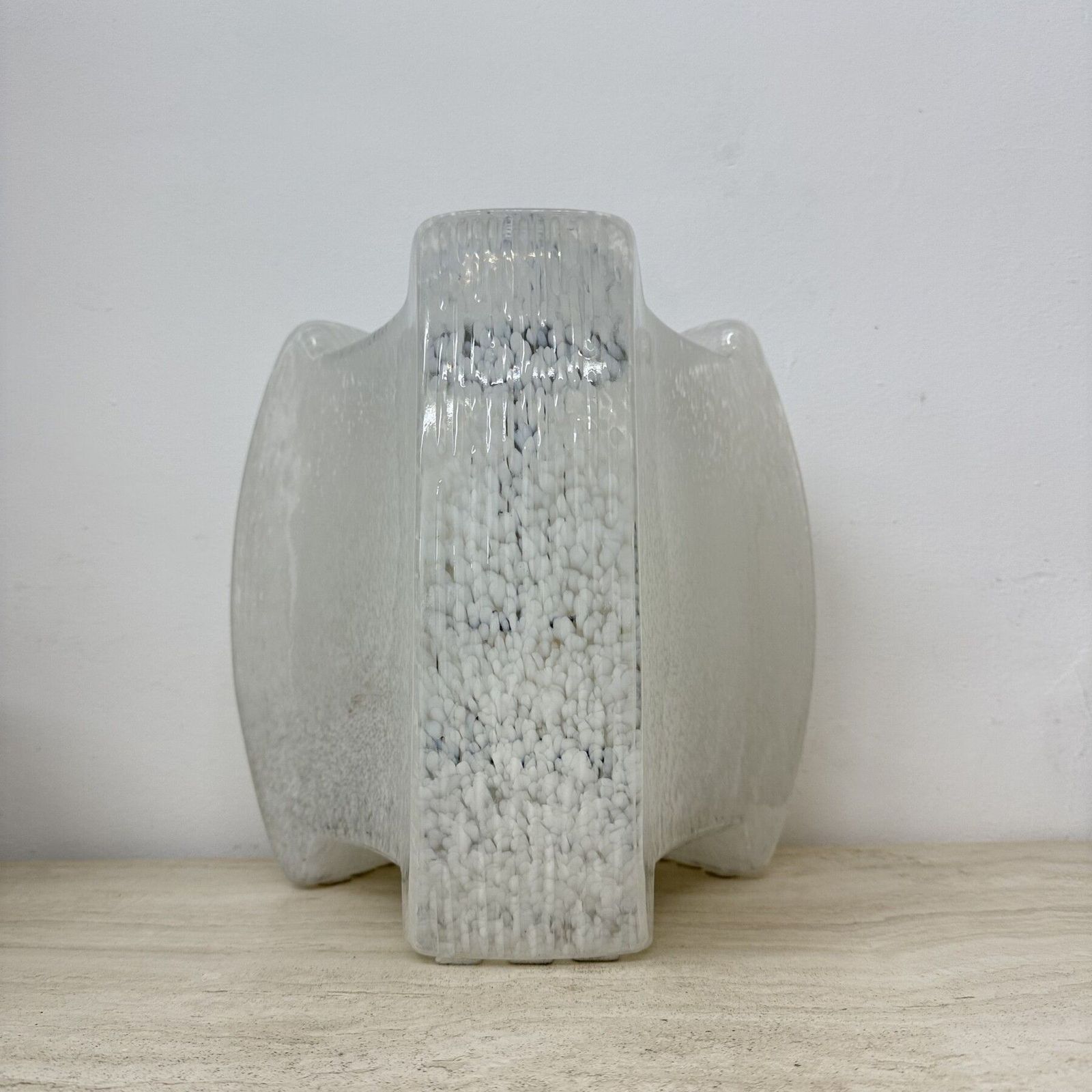 Mid Century Design Italian Carlo Nason For Mazzega Glass Floor / Table Lamp , 1970’s photo vinterior