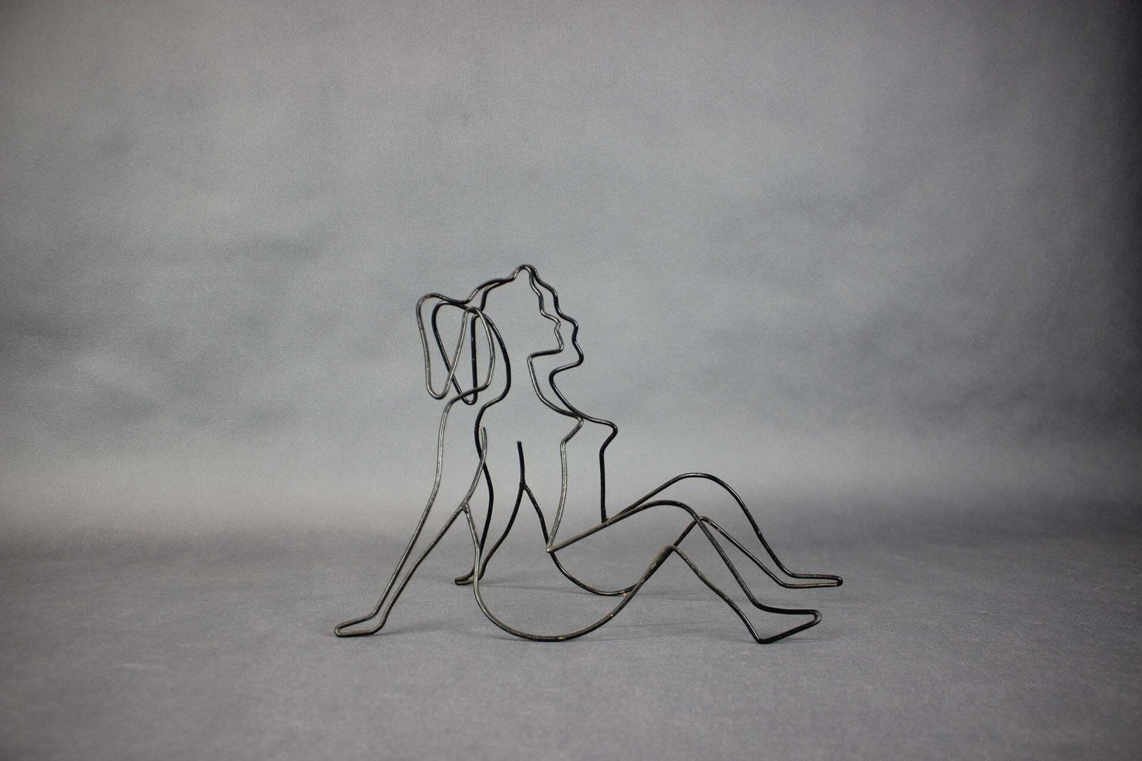 Set Of 2 Woman Wall Decoration, 1950s photo vinterior