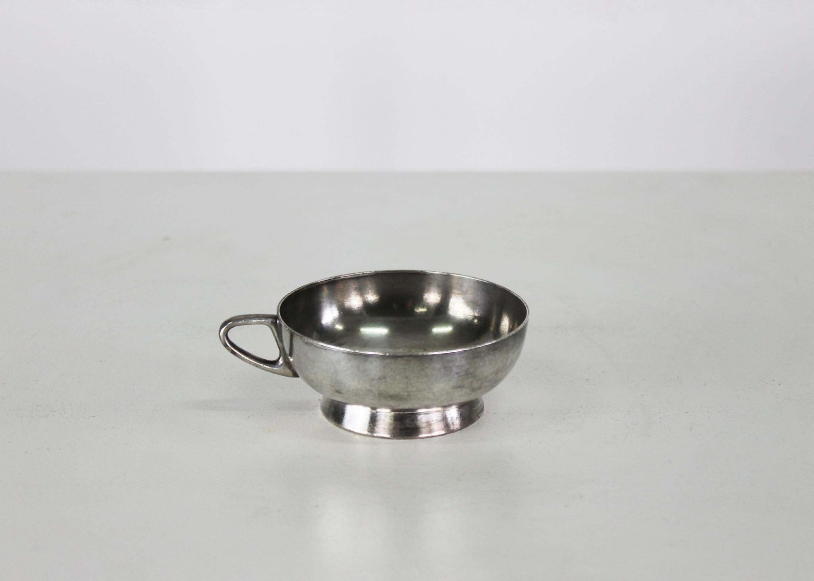 Gio Ponti Set Of Six Cups In Silver Alpacca For Fratelli Calderoni 1950 photo buy