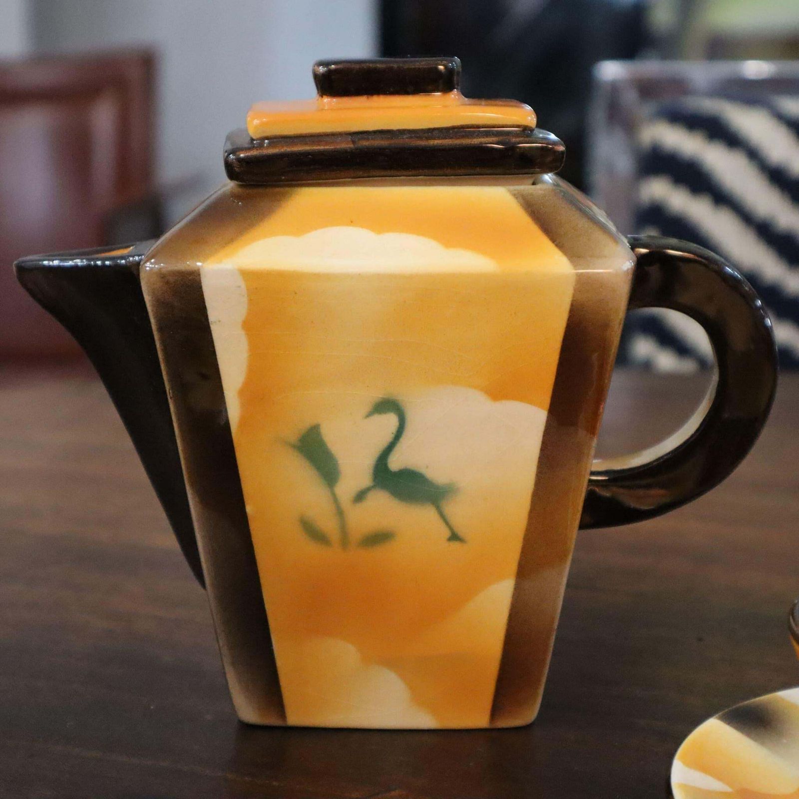 Art Deco Coffee Service Set Ceramic By Carraresi Lucchesi, Italy, 1930s photo 1052.0