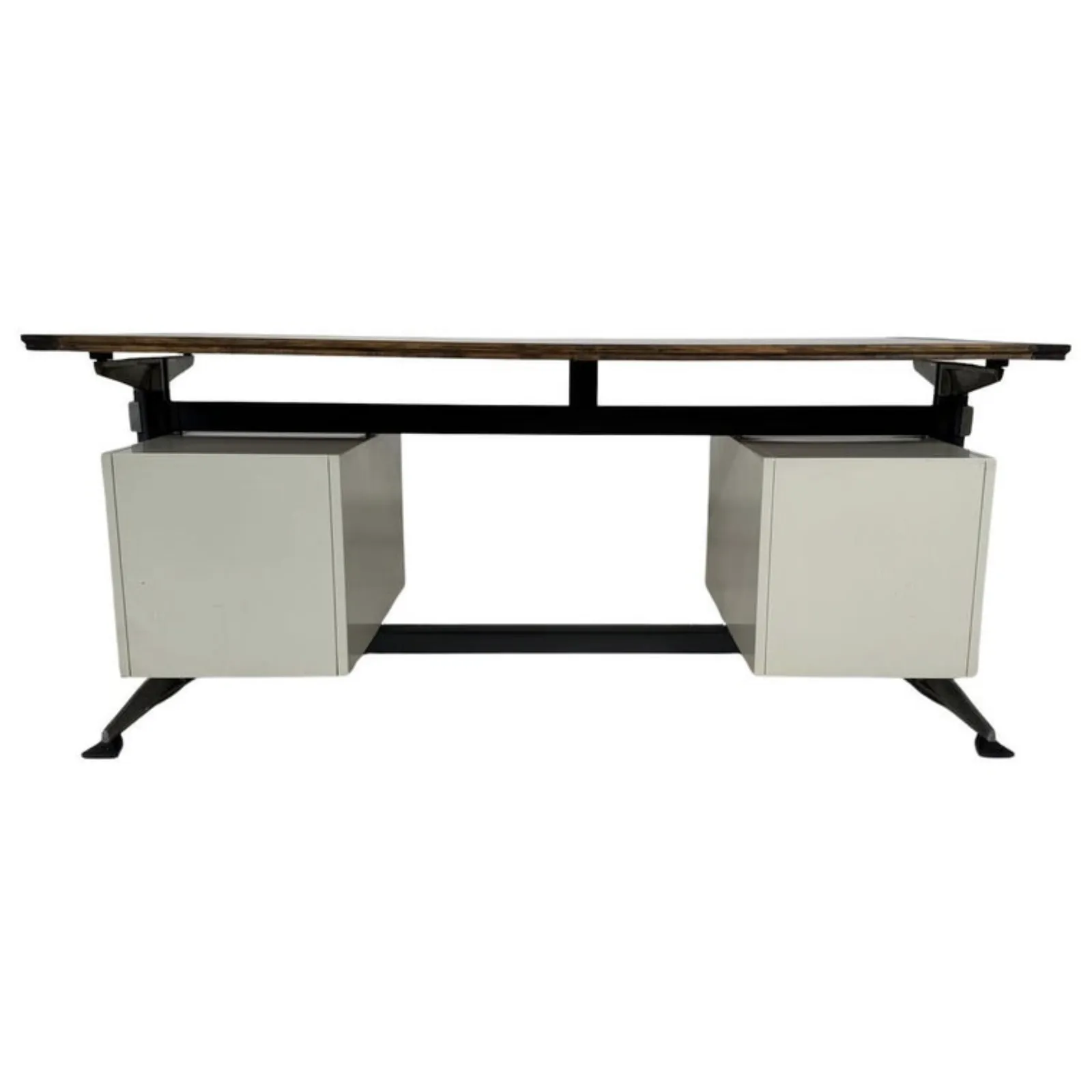 photo furniture Mid Century Desk By Giaiotti, Italy, 1960s