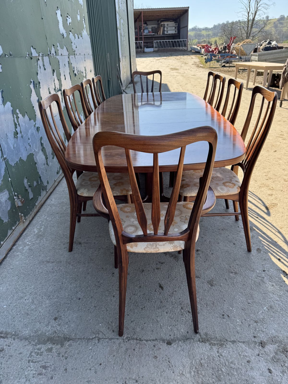 Niels Koefoed Mid Century Rosewood Dinning Chairs photo 5000.0