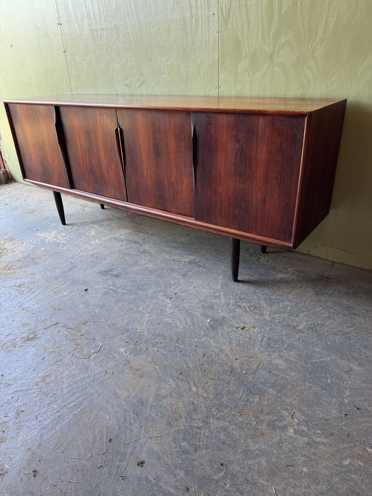 Mid Century Gunni Omann Rosewood Sideboard For Axel Christensen(aco)mobler photo for sale