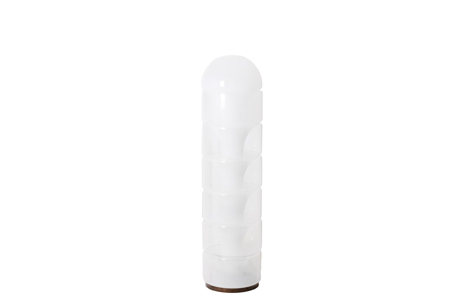 Carlo Nason. “Column” Floor Lamp In Opalescent Glass. 1970s/80s.