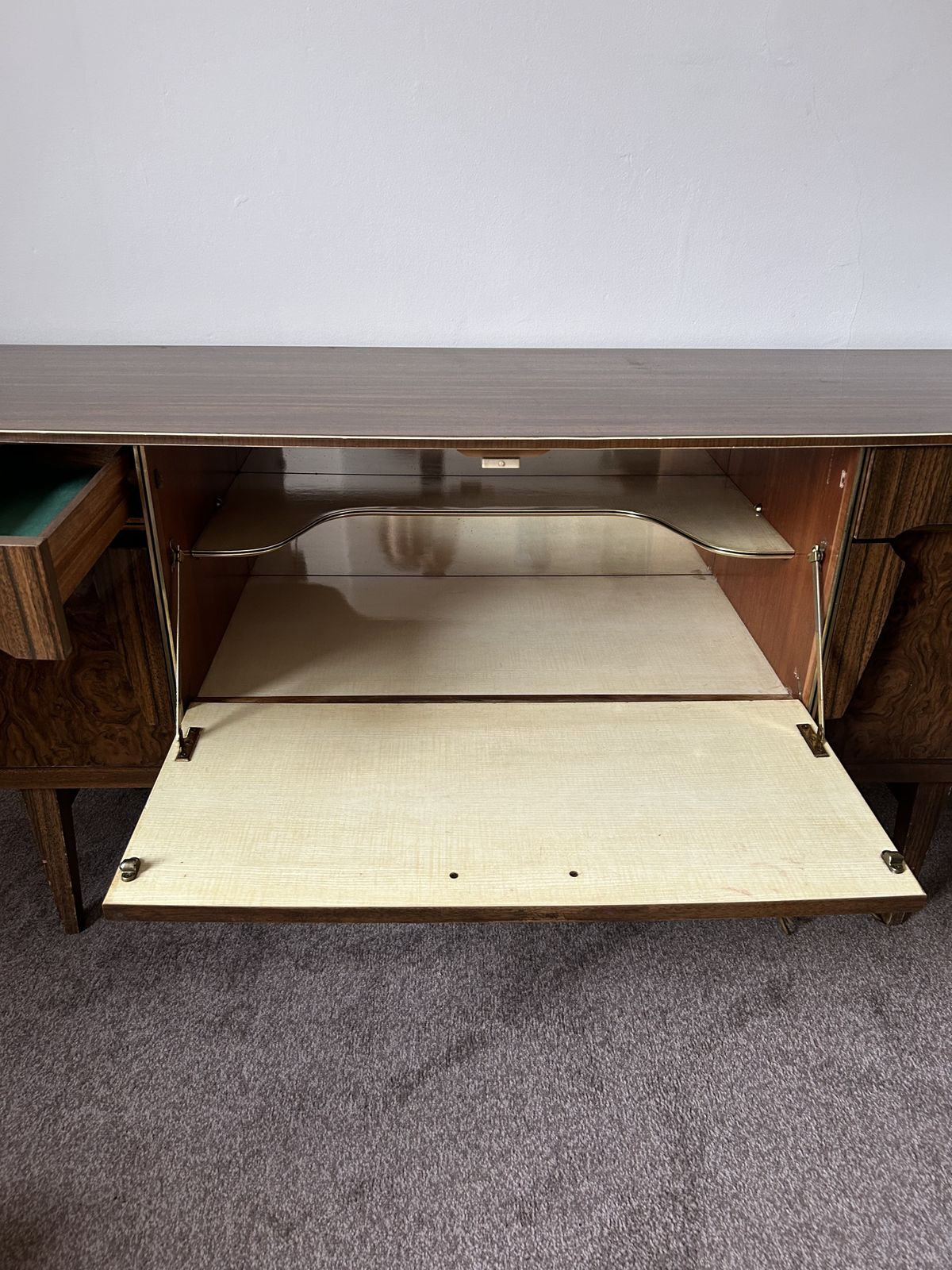 Mid Century English Credenza And Dry Bar By Beautility photo vinterior