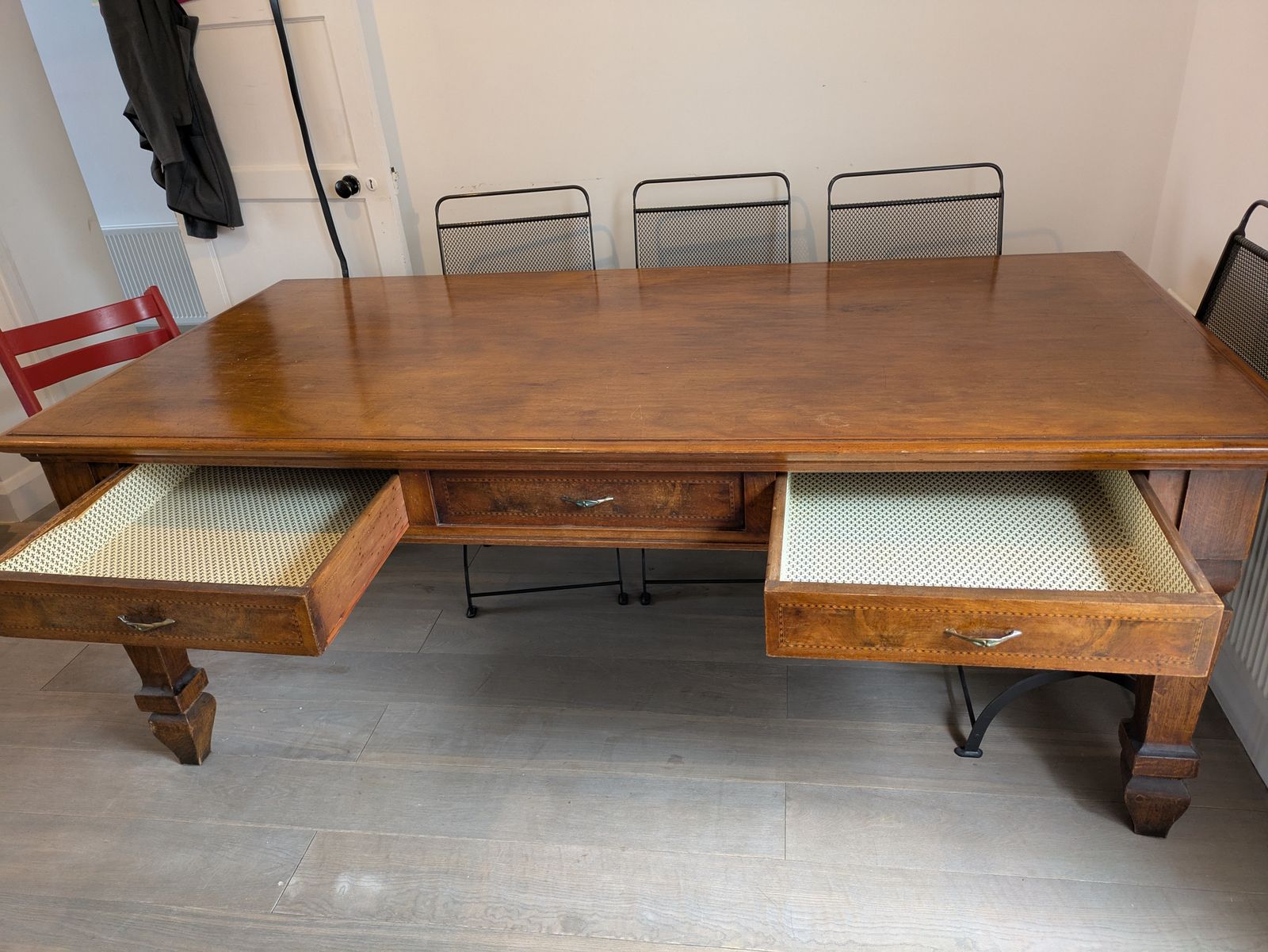 Antique Italian Large Wooden Table