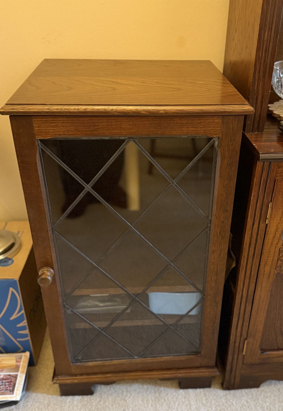 Larkswood Midi Hi Fi Stacker Unit, The Oak Collection In Warm Oak