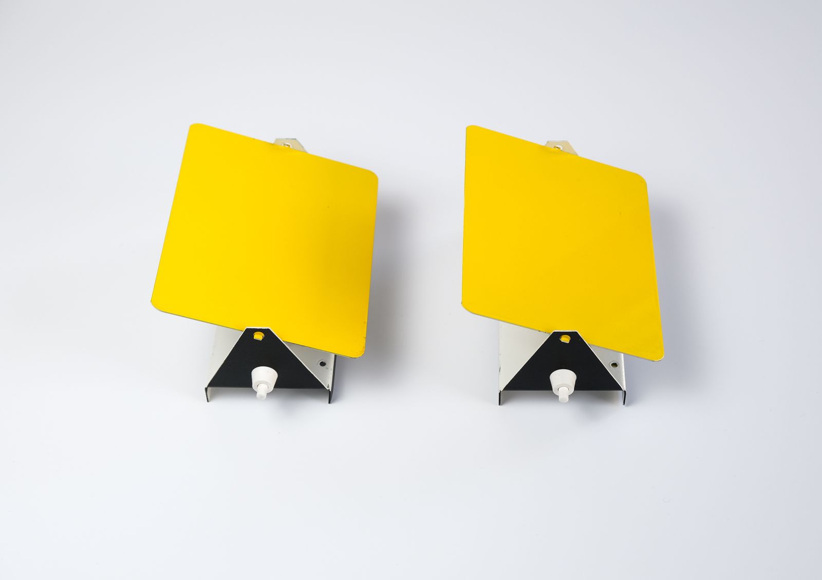 Pair Of Original Mid Century Charlotte Perriand "Cp1" Wall Lights, France 1960s photo Lighting