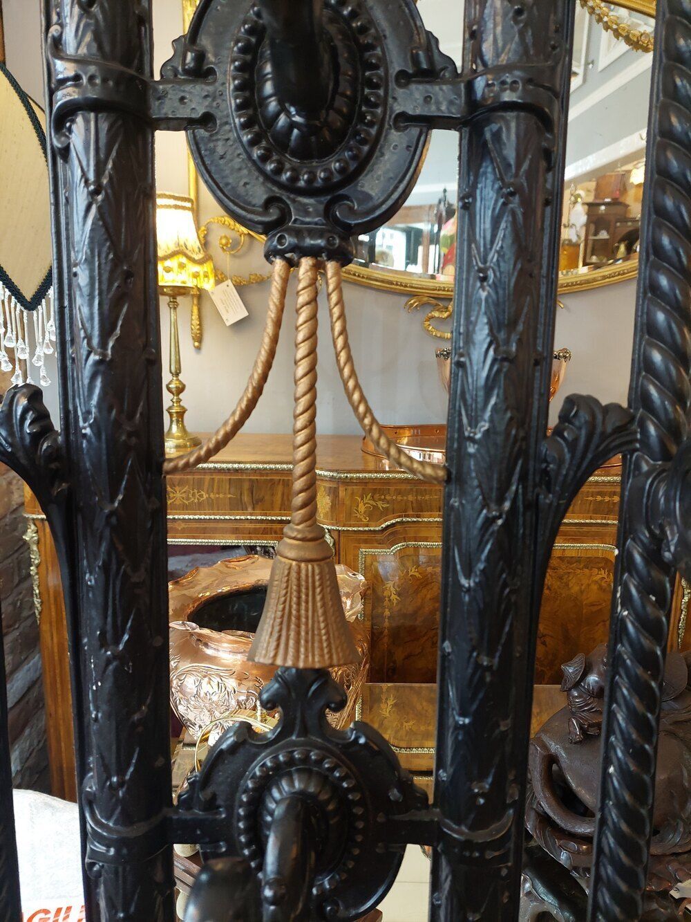 19thc Cast Iron Hall Stand By The Falkirk Foundry photo Home Fixtures
