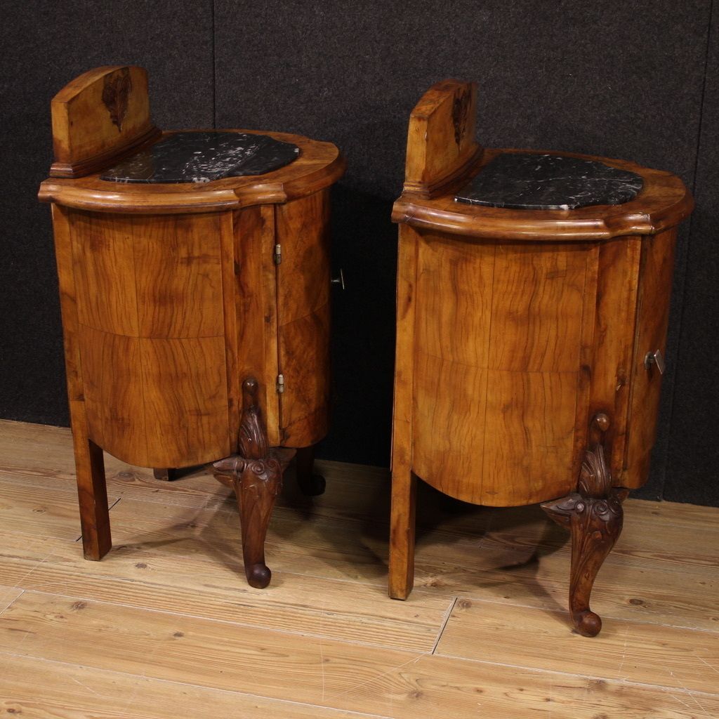Pair Of 20th Century Italian Nightstands photo furniture