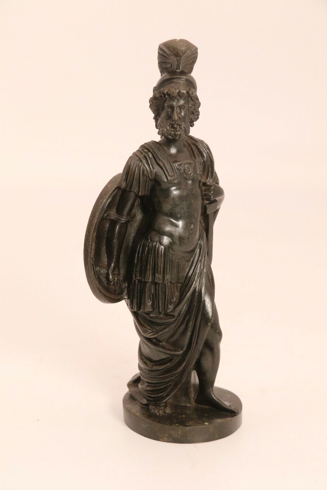 photo for sale A Rare Pair Of Mid 19th C Grand Tour Bronze Figures Of Athena And Zeus