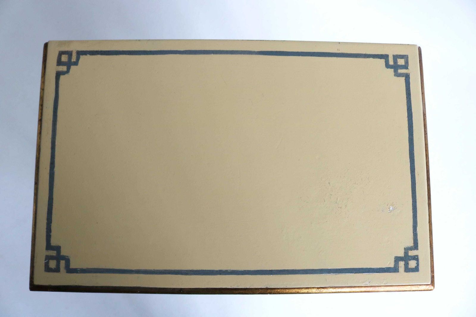 Italiaans Handgeschilderd Nachtkastje In Florentijnse Stijl Met Bloemmotief – Vintage Bijzettafel – Ca. Jaren 1940 photo buy