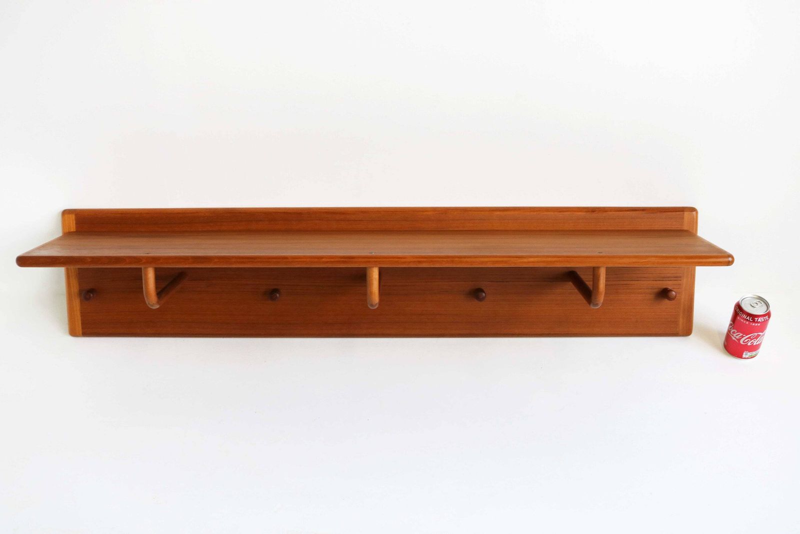 photo furniture Mid Century Modern Wall Mounted Coat Rack Teak Coatrack By Aksel Kjersgaard For Vildbjerg Mobelfabrik, Denmark, 1960's Scandinavian Design