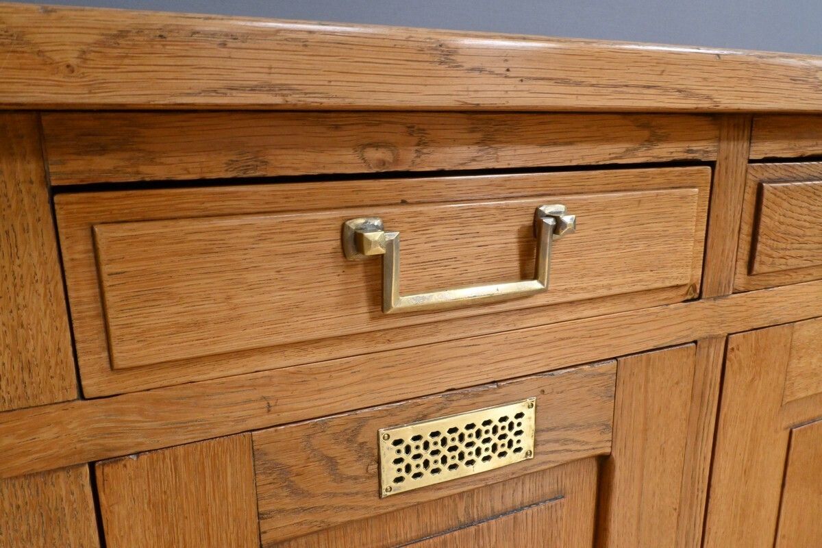 Important Oak Commercial Furniture – 1920 photo vintage