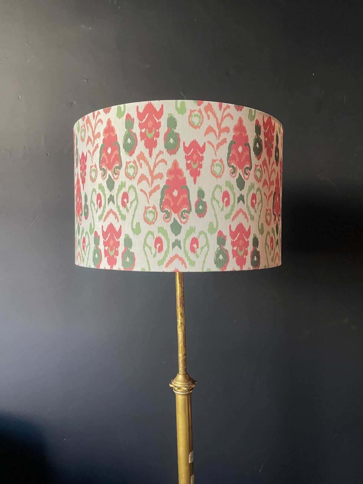Art Nouveau Brass Floor Lamp, 1920s photo for sale