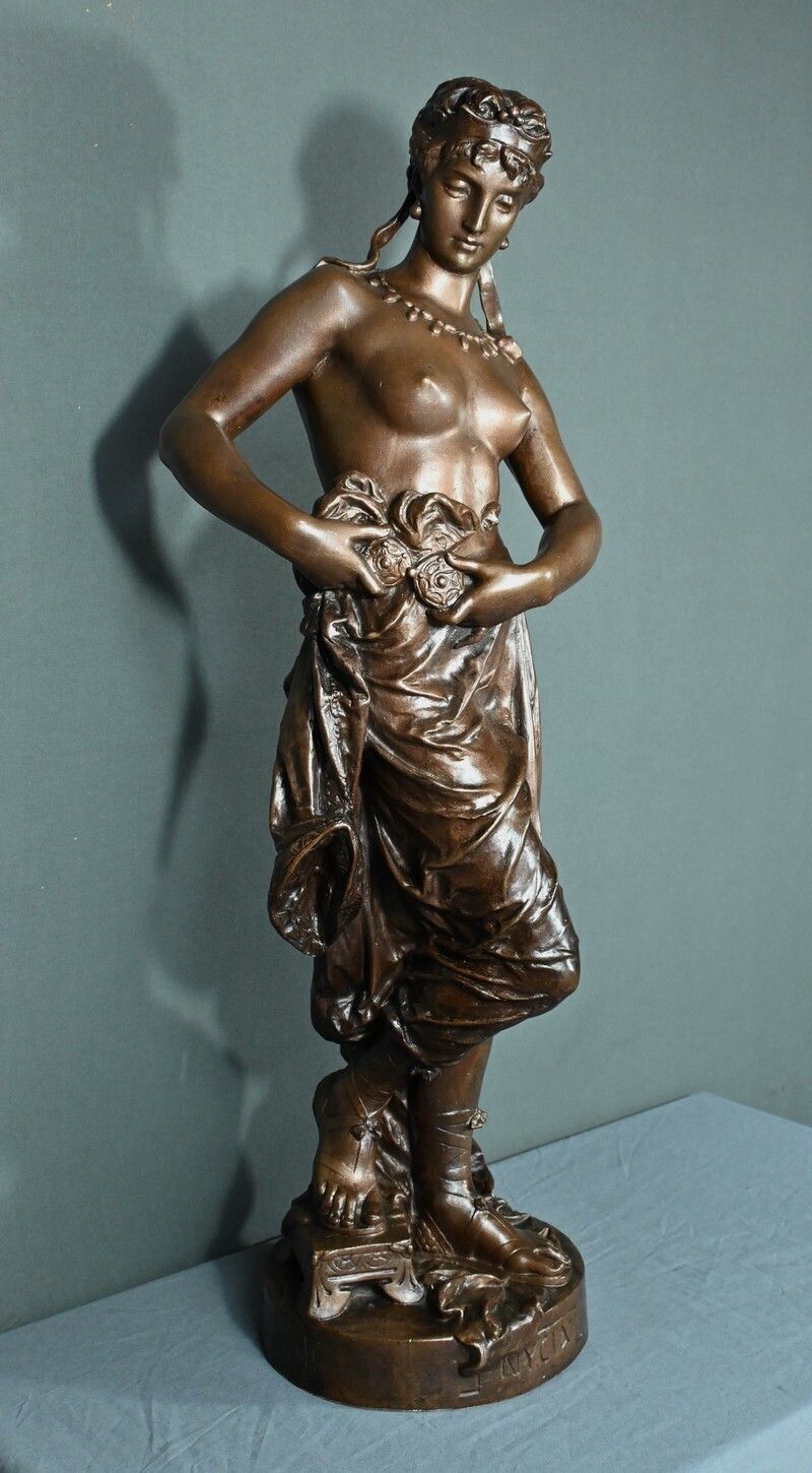 Important Bronze “Nycia” By Ch. Le Bourg – 2nd Part Of The 19th Century photo furniture