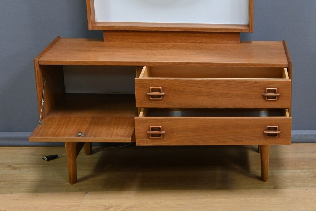 photo vintage Scandinavian Teak Dressing Table – 1960