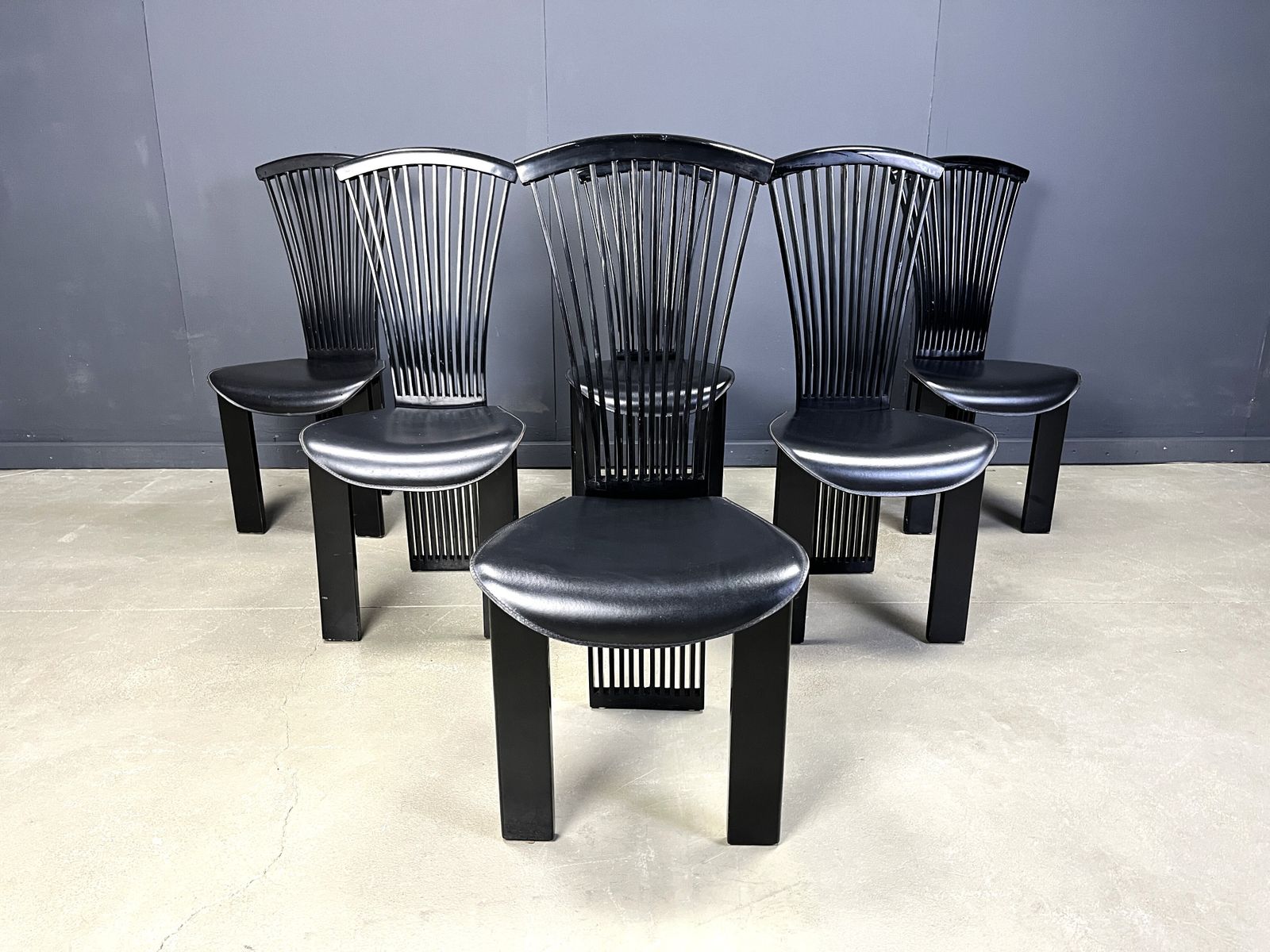 Vintage Dining Chairs By Pietro Costantini, 1980s, Set Of 6 photo 1100.0
