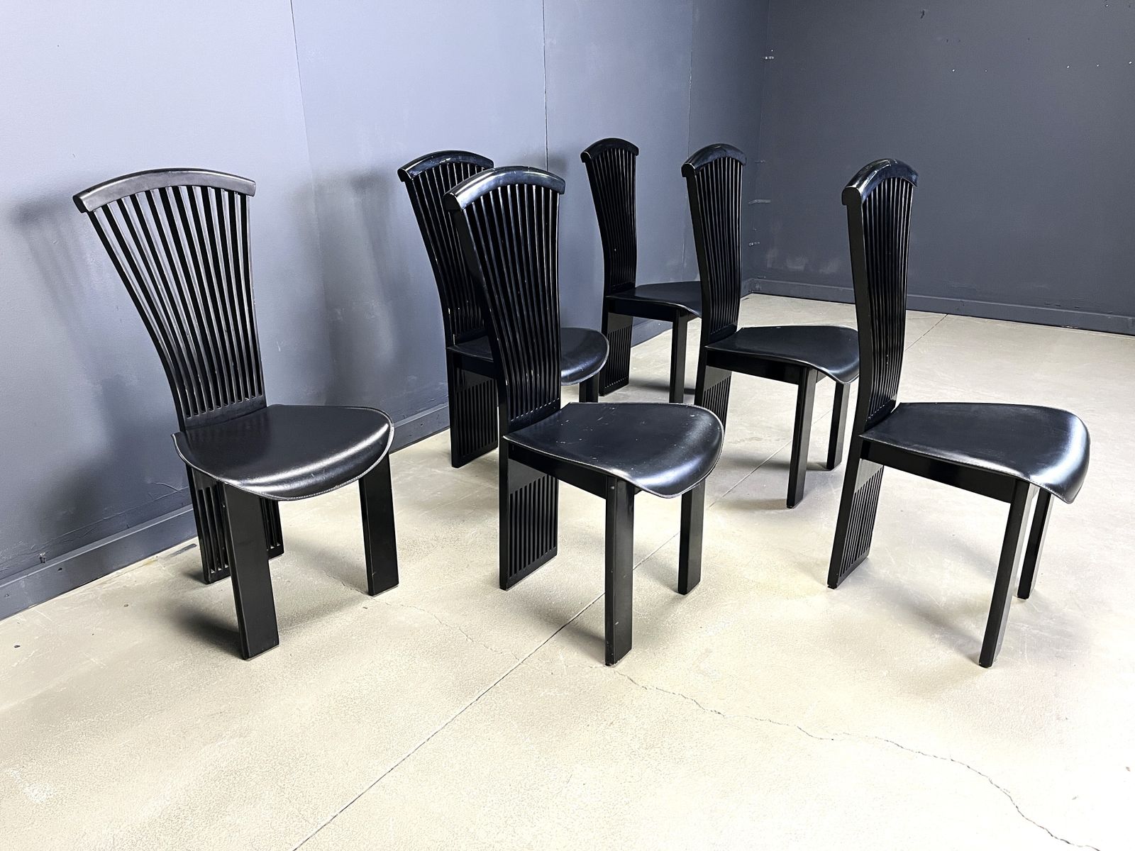 Vintage Dining Chairs By Pietro Costantini, 1980s, Set Of 6 photo buy