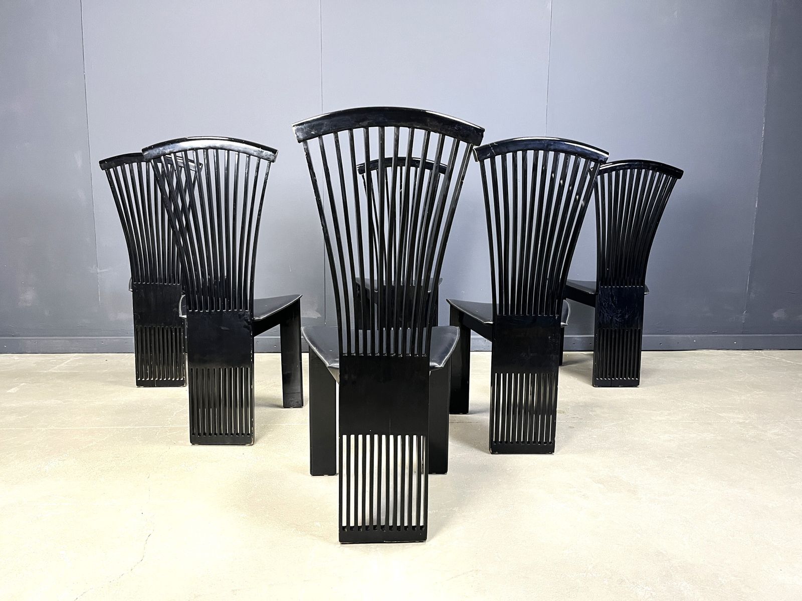 Vintage Dining Chairs By Pietro Costantini, 1980s, Set Of 6 photo vintage