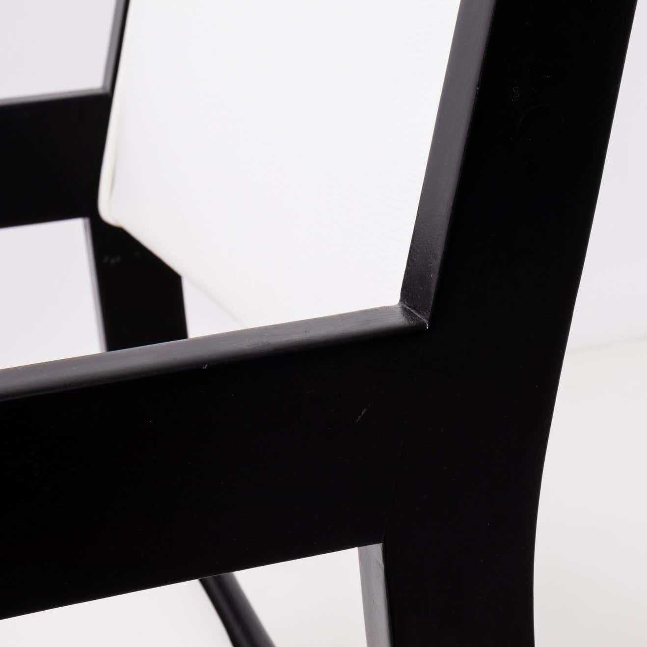Furniture Hans Wegner Midcentury Dining Chairs For Getama In White, Set Of Six photo