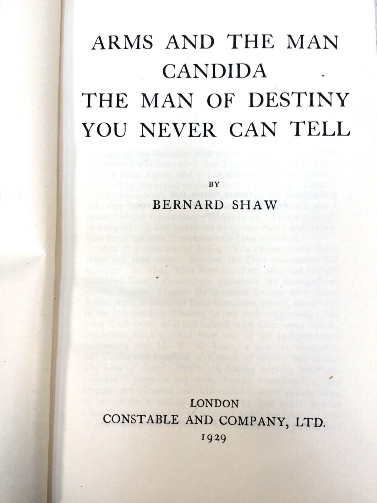 photo furniture Antique 12 Volume Boxed Set Of The Plays Of Bernard Shaw / London Published 1929