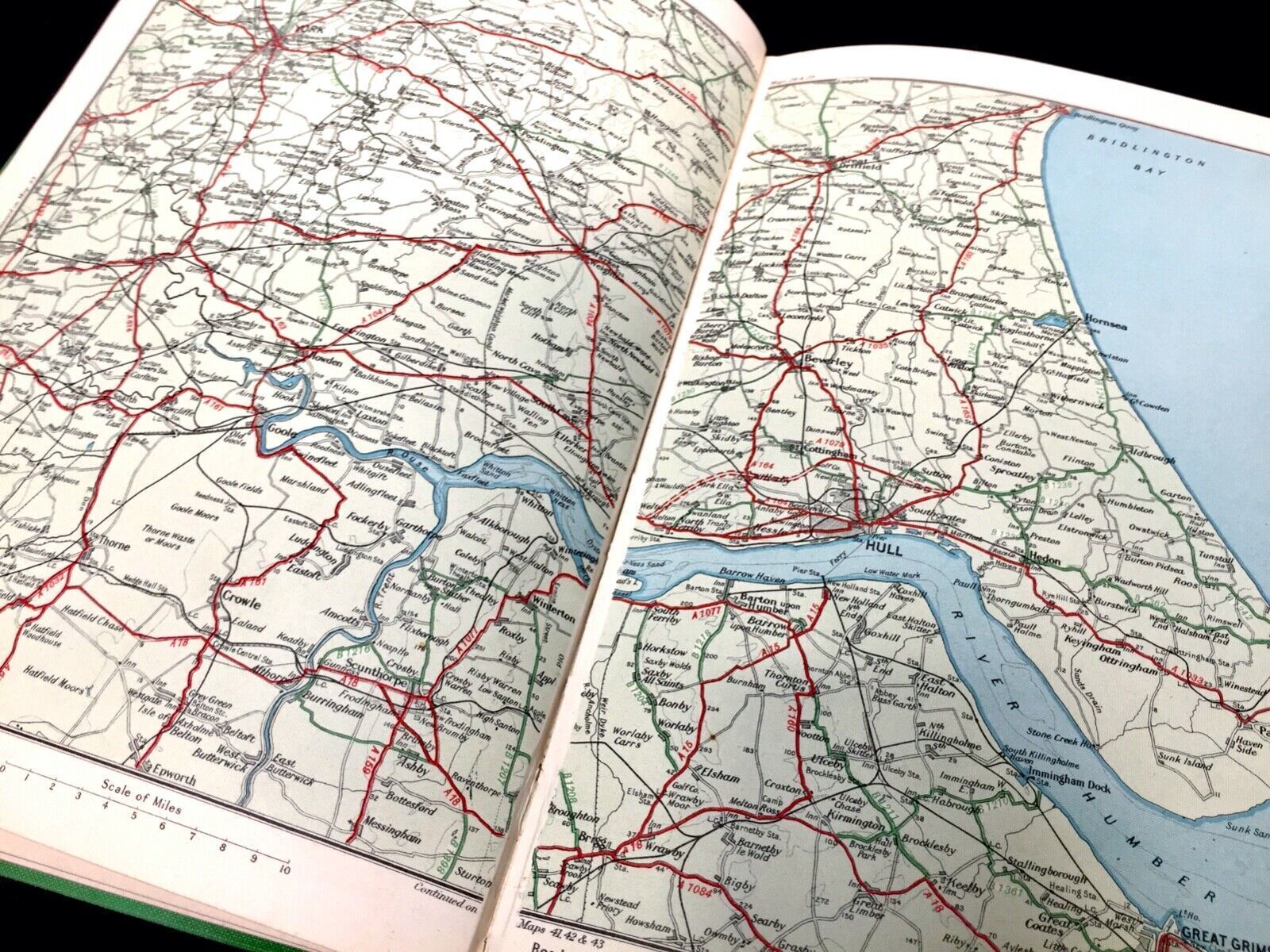 Antique 1930s The Practical Motorist's Touring Maps & Gazettee / Boxed photo vinterior