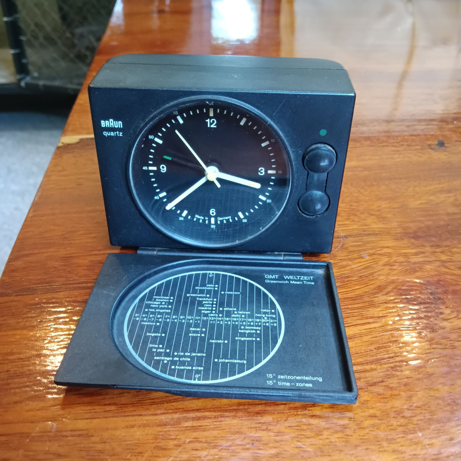 Braun Ab20tb 1975 Travel Clock, Original Design Icon Very Rare. photo for sale
