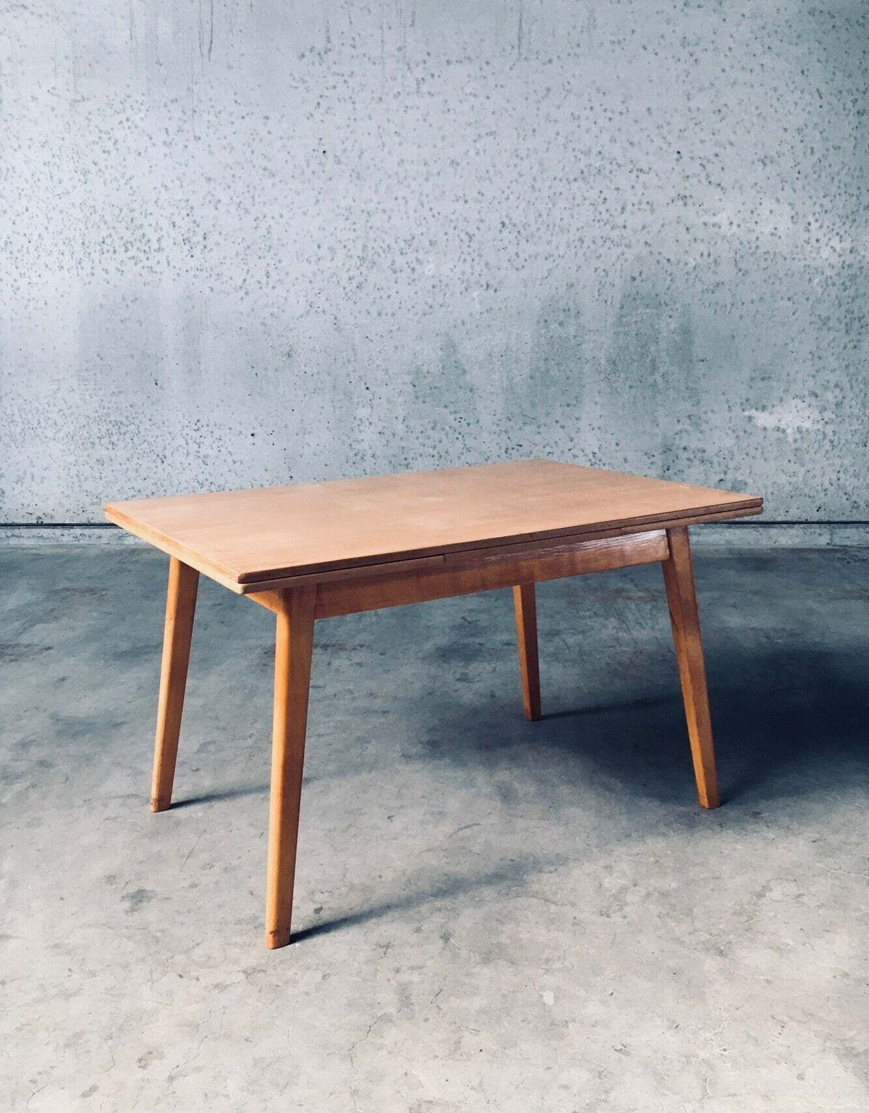 Uitschuifbare Eettafel, Jaren 1950, Mcm Dutch Design – Cor Alons Voor Gouda Den Boer