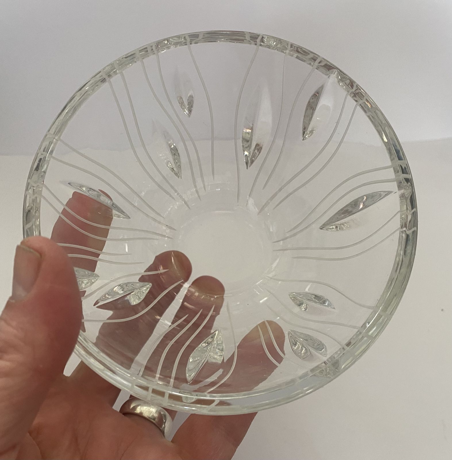 Vintage, 1960’s, Stuart Crystal Bowl By John Luxton photo furniture
