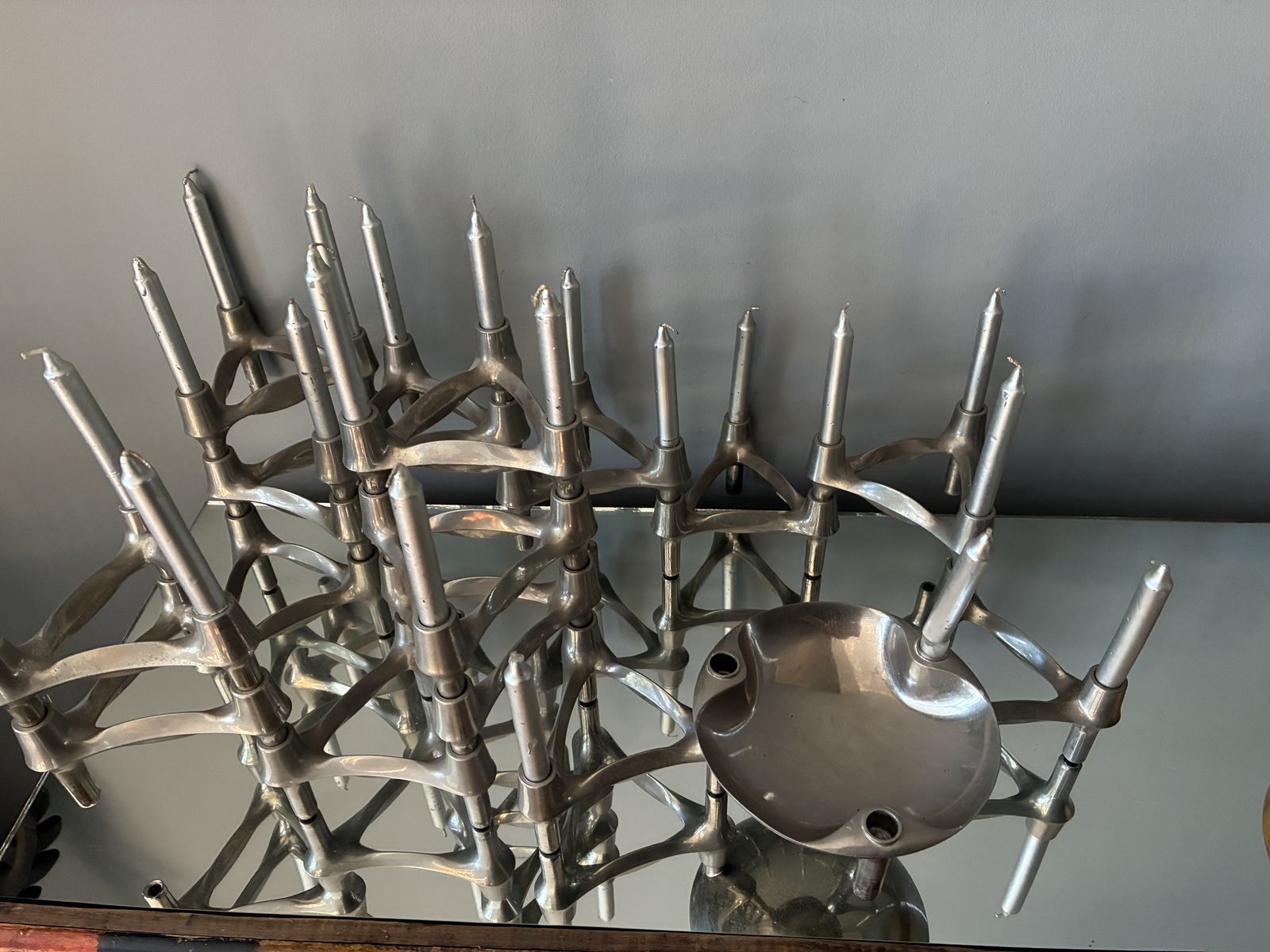 Home Fixtures Set Of 15 Candlestick By Nagel & Stoffi 1960’s photo