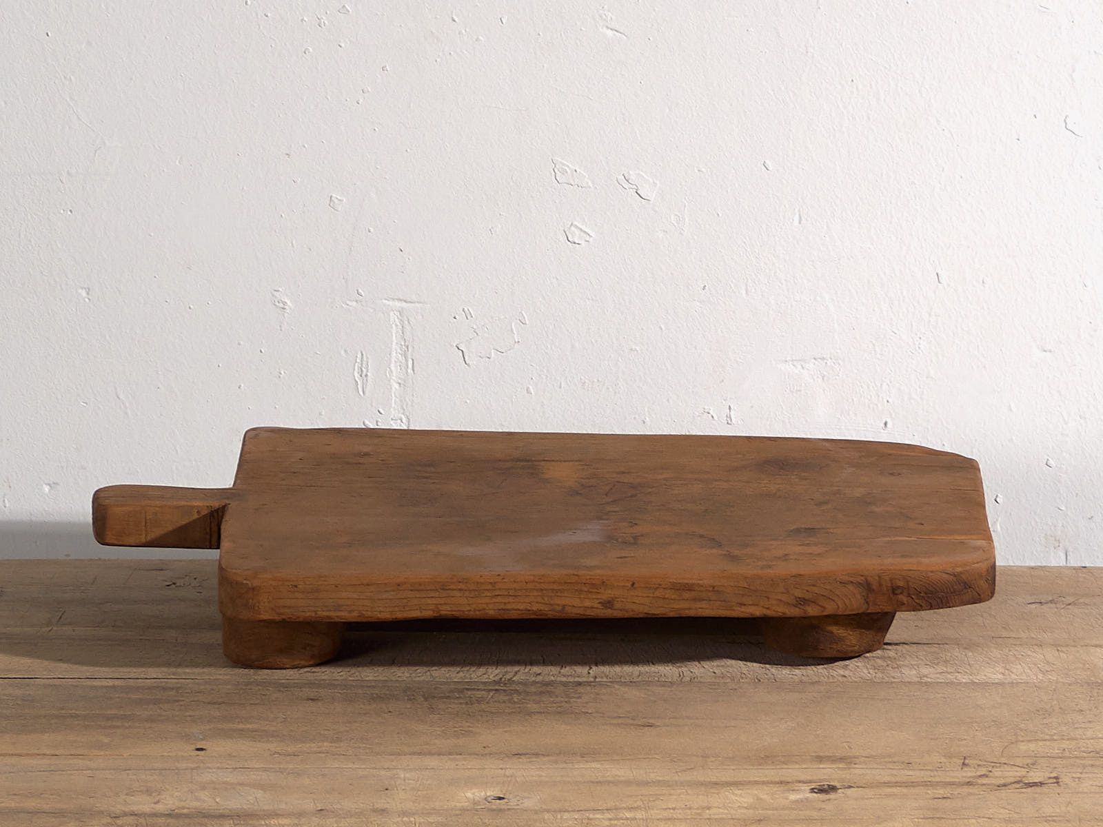 Small Antique Solid Wood Table (C.1920) #12 photo Furniture