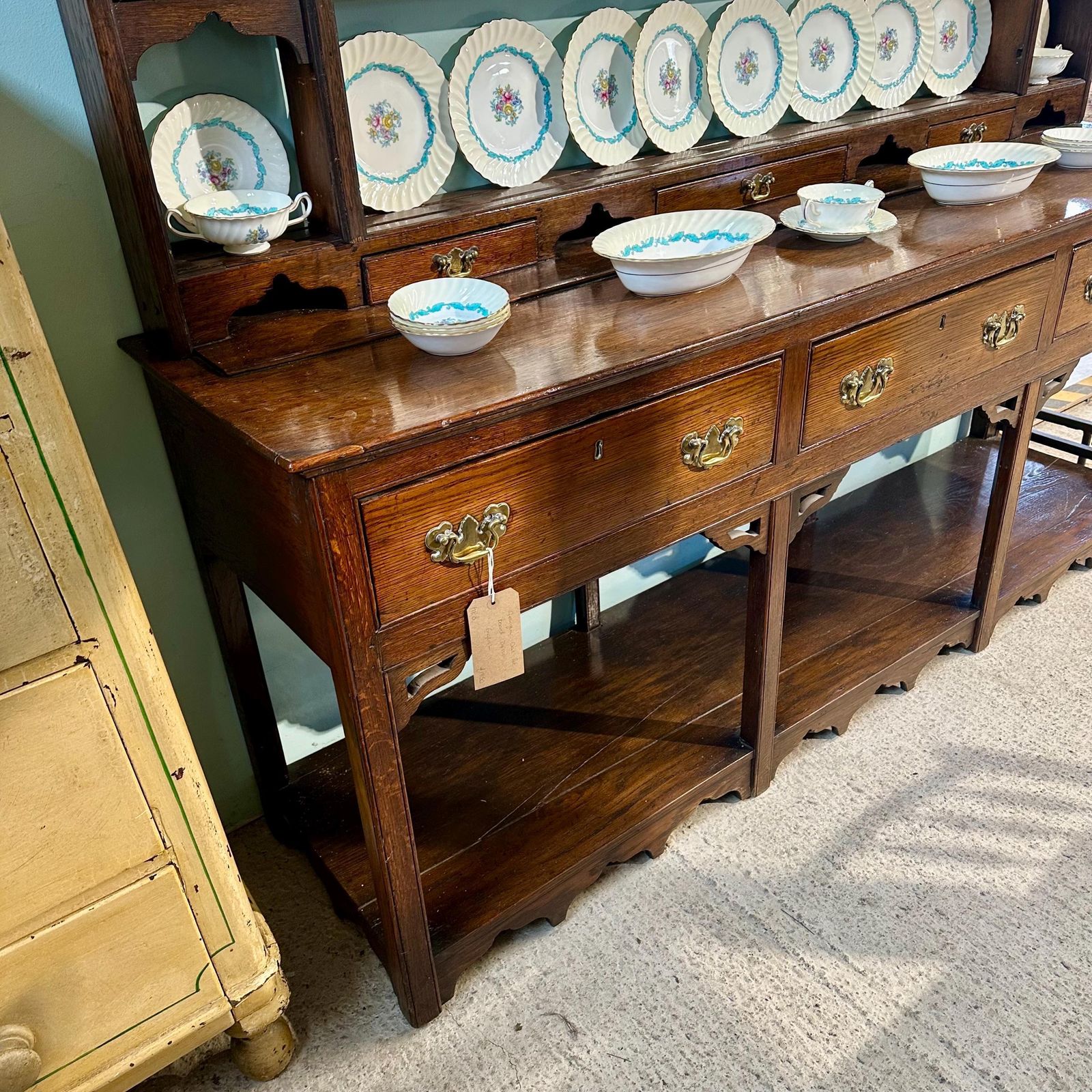 Dresser   Georgian English Dresser And Rack photo 1350.0