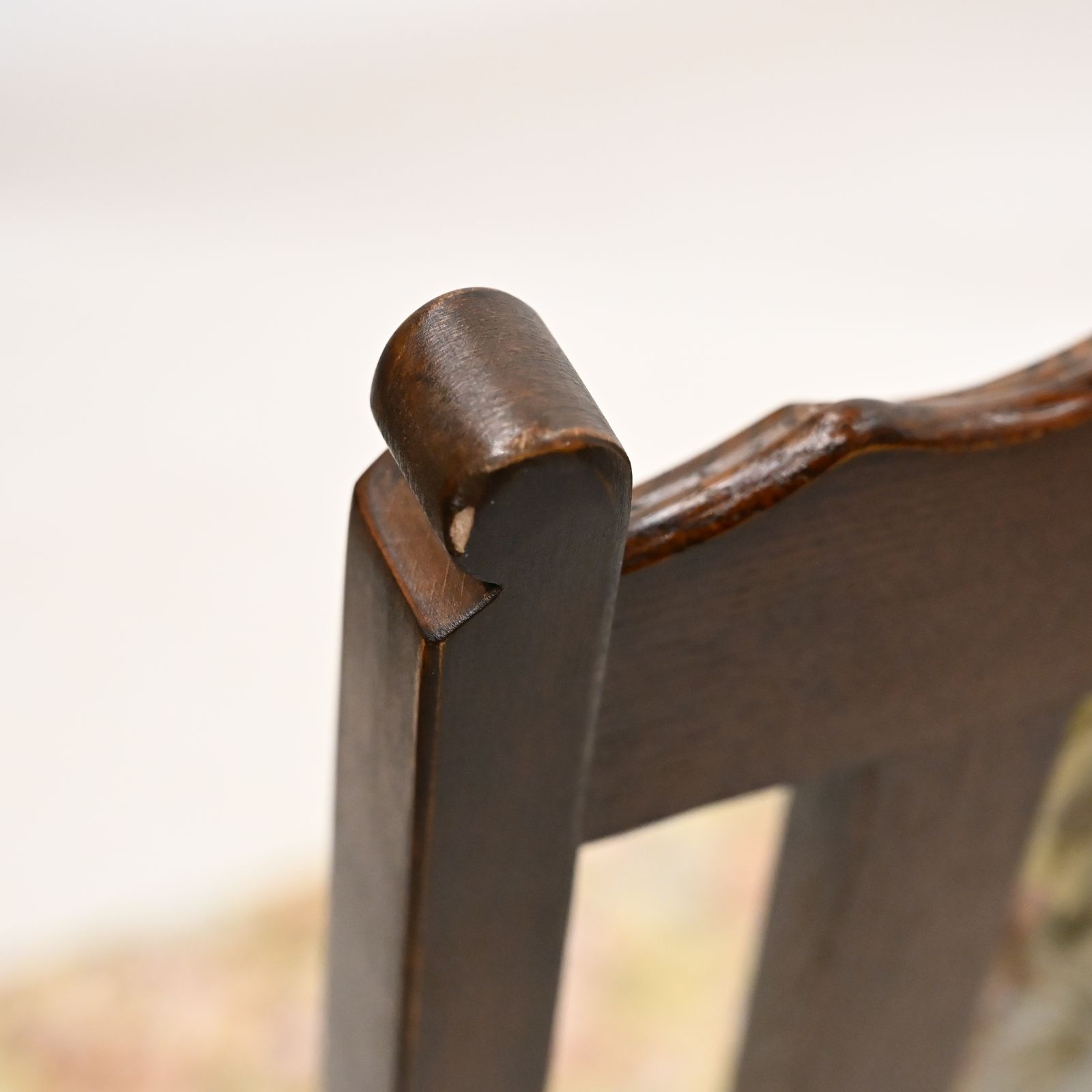 4 Old Charm Oak Dining Chairs Lancaster Range Tudor Brown Finish Free* Delivery photo for sale