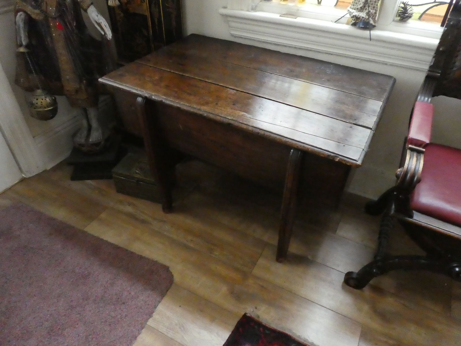 Antique French Petrin Kneading Trough Dough Table 19th Century. "Pétrin De Boulanger" photo Furniture