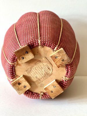photo buy Vintage Pouf By Jindrich Halabala For Cesky Nabytek, 1950s