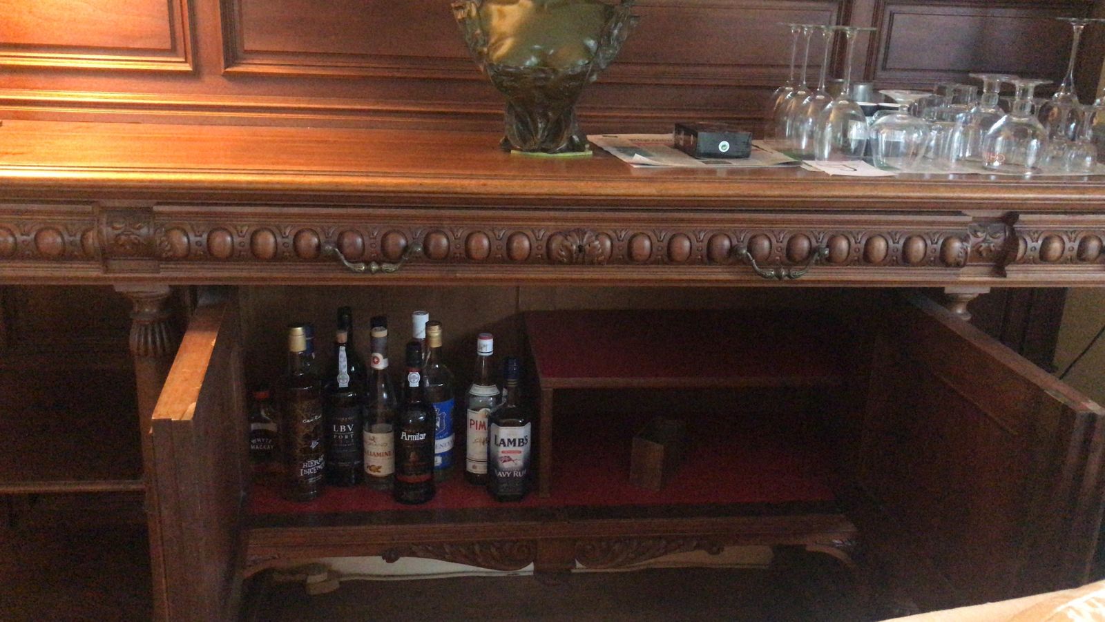 Antique French Solid Walnut Sideboard . Easily Dismantled For Transportation.  Offers Invited. Buyer Collects photo for sale